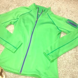 Marmot green zip up